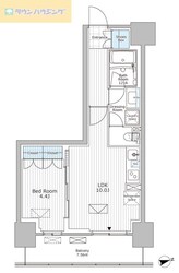 パークアクシス市川の物件間取画像